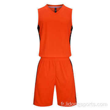 Uniforme de basket-ball sportif Set Team Basketball Jersey Custom